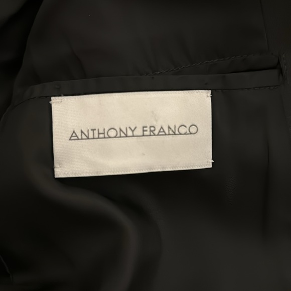 Anthony Franco men’s black tuxedo jacket, size 40 - Picture 3 of 5